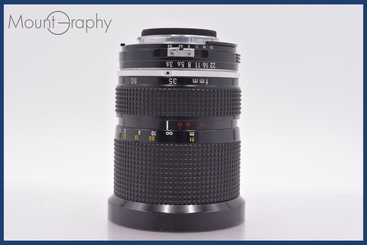 ニコン Nikon Zoom NIKKOR 35 70 mm F 3 5 Ai 前後キャップ付 同梱無料 am 2264