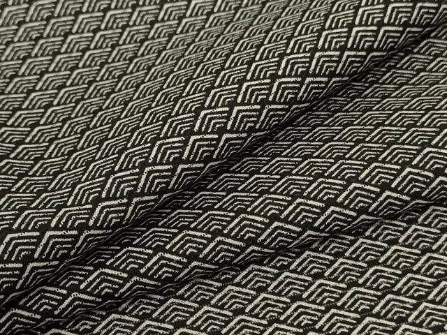 平和屋着物 夏物 小紋 絽 菱文 洗える着物 jd