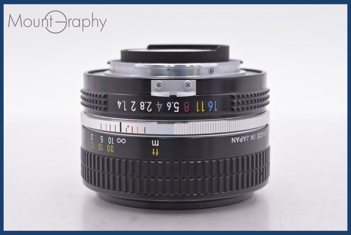ニコン Nikon NIKKOR 50 mm F 1 4 前後キャップ レンズフィルター付 同梱無料 am 2272