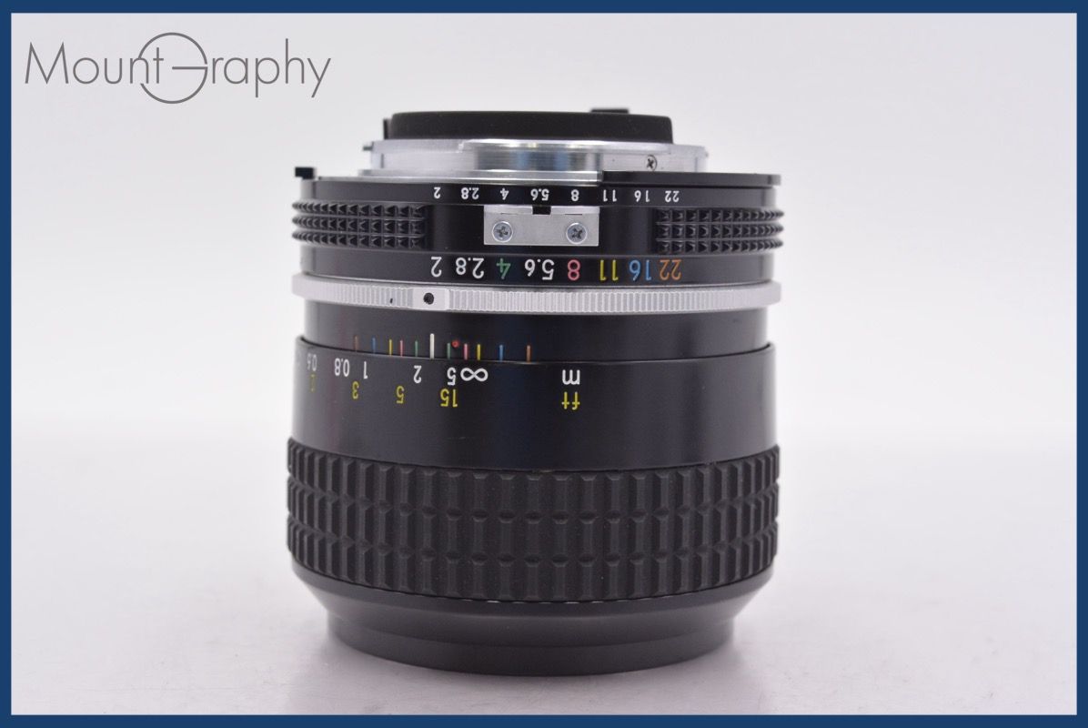 上 ニコン Nikon NIKKOR 28 mm F 2 前後キャップ レンズフィルター付 同梱無料 am 2275