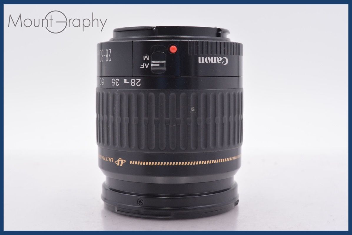 キヤノン Canon EF 28 80 mm F 3 5 6 II USM 前後キャップ レンズフィルター付 同梱無料 am 2280