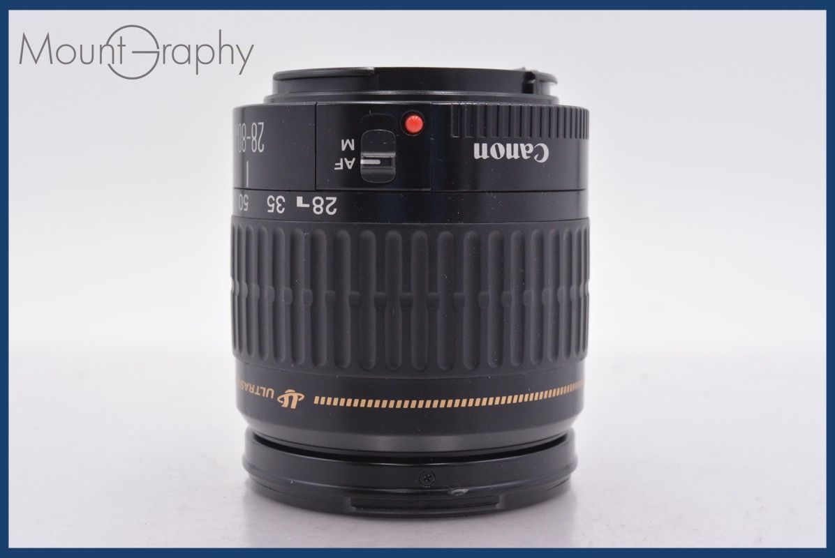 キヤノン Canon EF 28 80 mm F 3 5 6 II USM 前後キャップ レンズフィルター付 同梱無料 am 2281