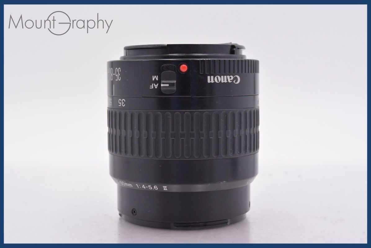 キヤノン Canon EF 35 80 mm F 4 5 6 II 前後キャップ レンズフィルター付 同梱無料 am 2287