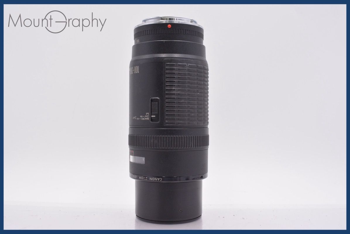 キヤノン Canon EF 100 300 mm F 5 6 前後キャップ レンズフィルター付 同梱無料 am 2292