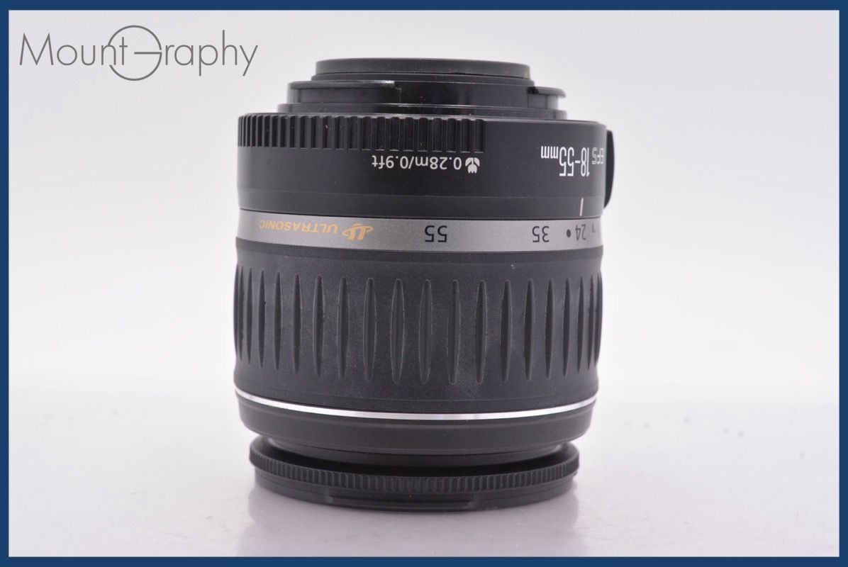  キヤノン Canon EF S 18 55 mm F 3 5 6 II USM 前後キャップ レンズフィルター付 同梱無料 am 2298 その他 カメラ