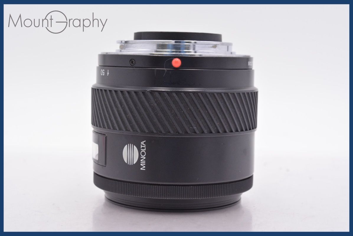 ミノルタ MINOLTA AF ZOOM 24 50 mm F 4 前後キャップ レンズフィルター付 同梱無料 am 2302