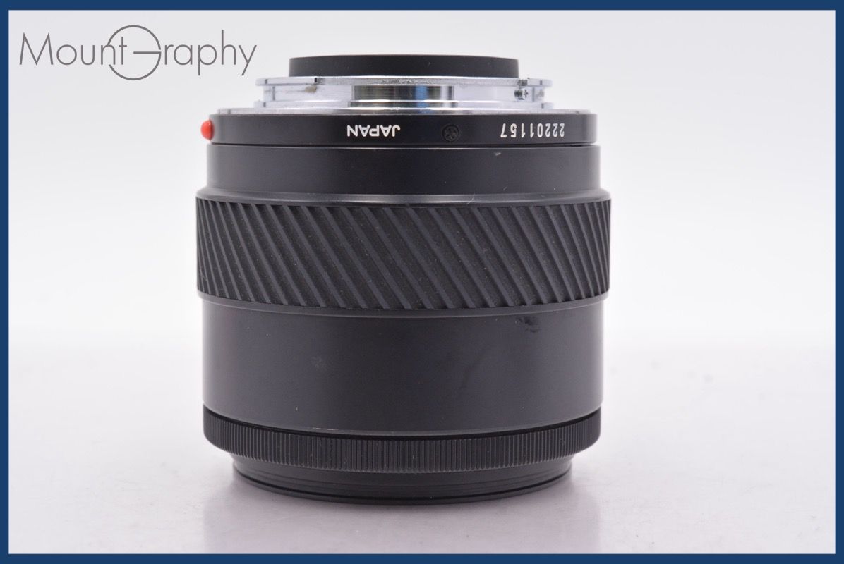 ミノルタ MINOLTA AF ZOOM 24-50mm F4 前後キャップ&レンズフィルター