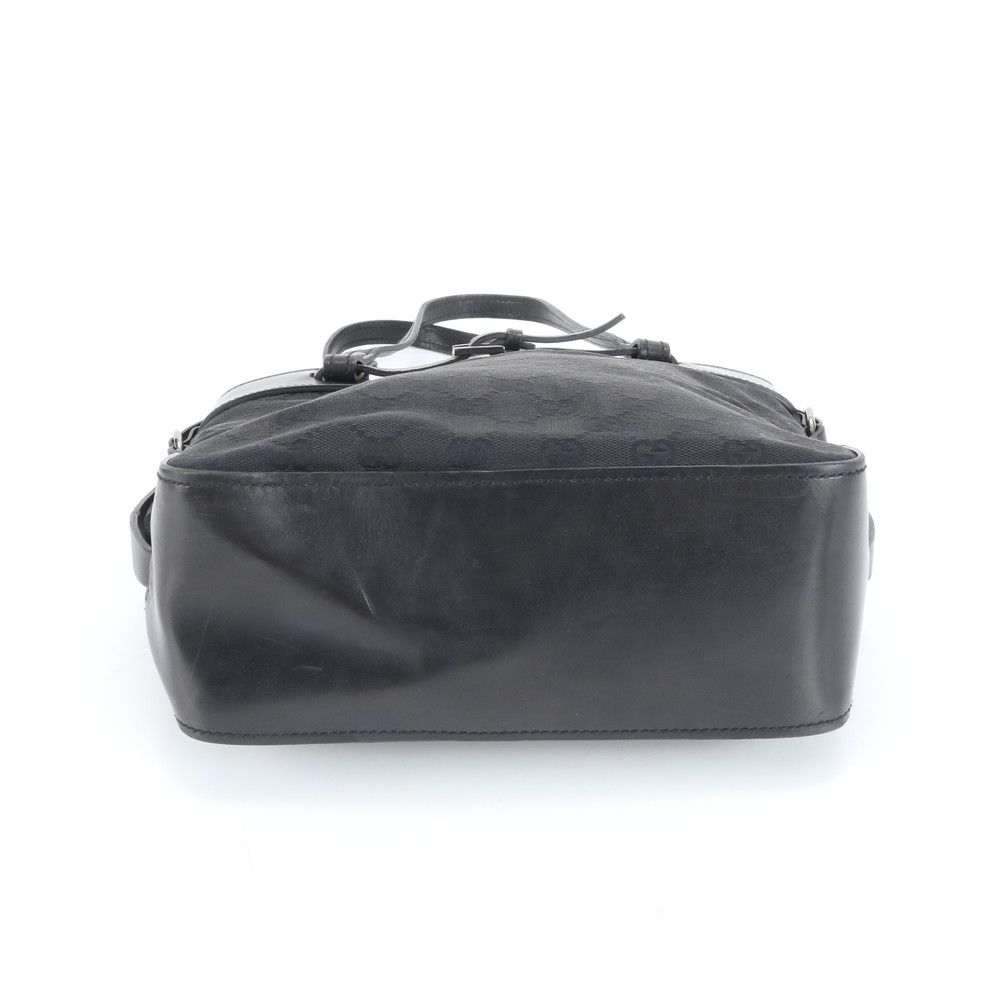 廃盤・美品 グッチ ビジネス トートバッグ オールレザー 肩掛け A4可 黒 美品 グッチ GG キャンバス 107757 レザー トート バッグ 肩掛け