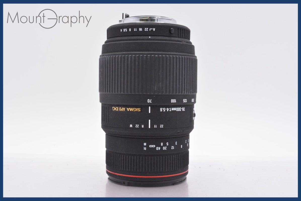 シグマ SIGMA APO DG 70 300 mm F 4 5 6 前後キャップ レンズフィルター付 ペンタックスK用 AF 同梱無料 am 2304