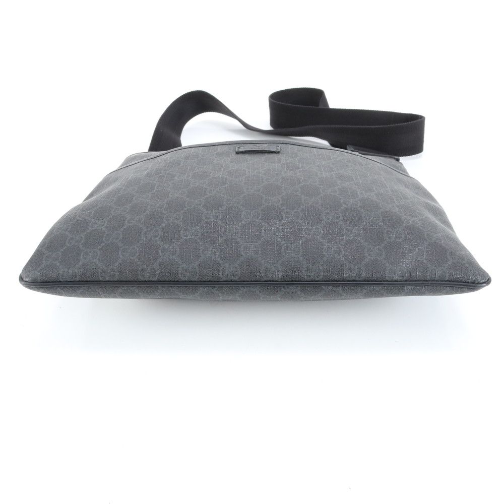 極美品 グッチ GG スプリーム 162904 レザー ショルダーバッグ 斜め