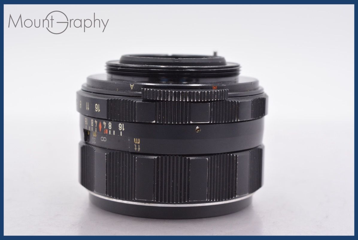 ペンタックス PENTAX Super Takumar 55 mm F 1 8 後期 前後キャップ レンズフィルター付 同梱無料 am 2306