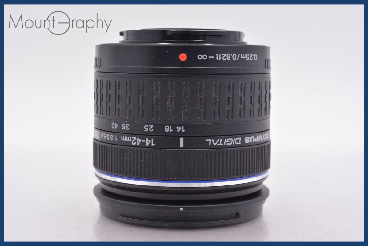 オリンパス OLYMPUS ZUIKO DIGITAL 14 42 mm F 3 5 6 前後キャップ レンズフィルター レンズフード付 同梱無料 am 2310