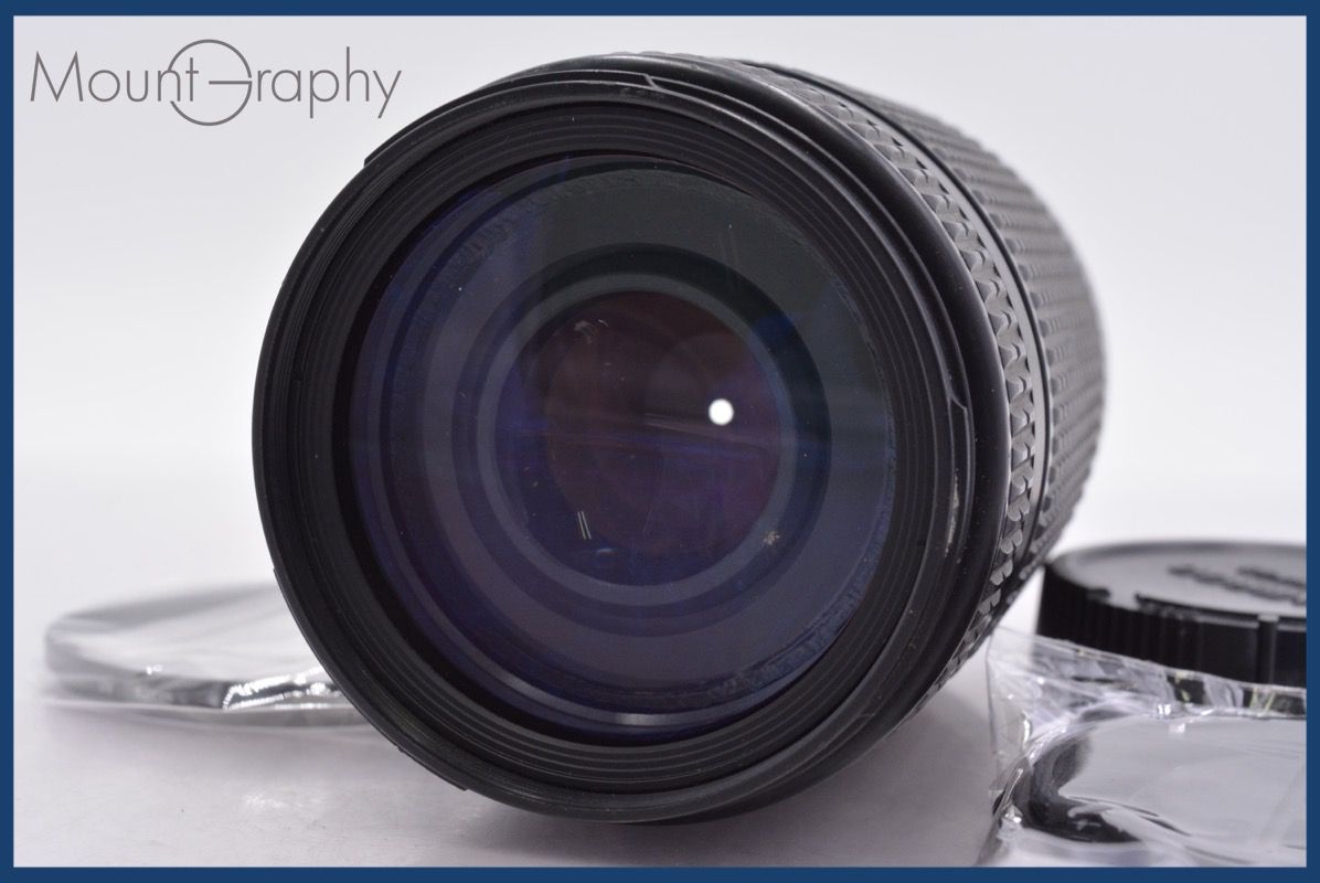 ニコン Nikon AF NIKKOR 70-300 mm F 4-5.6 D 前後キャップ-レンズフィルター付 同梱無料 am 2317
