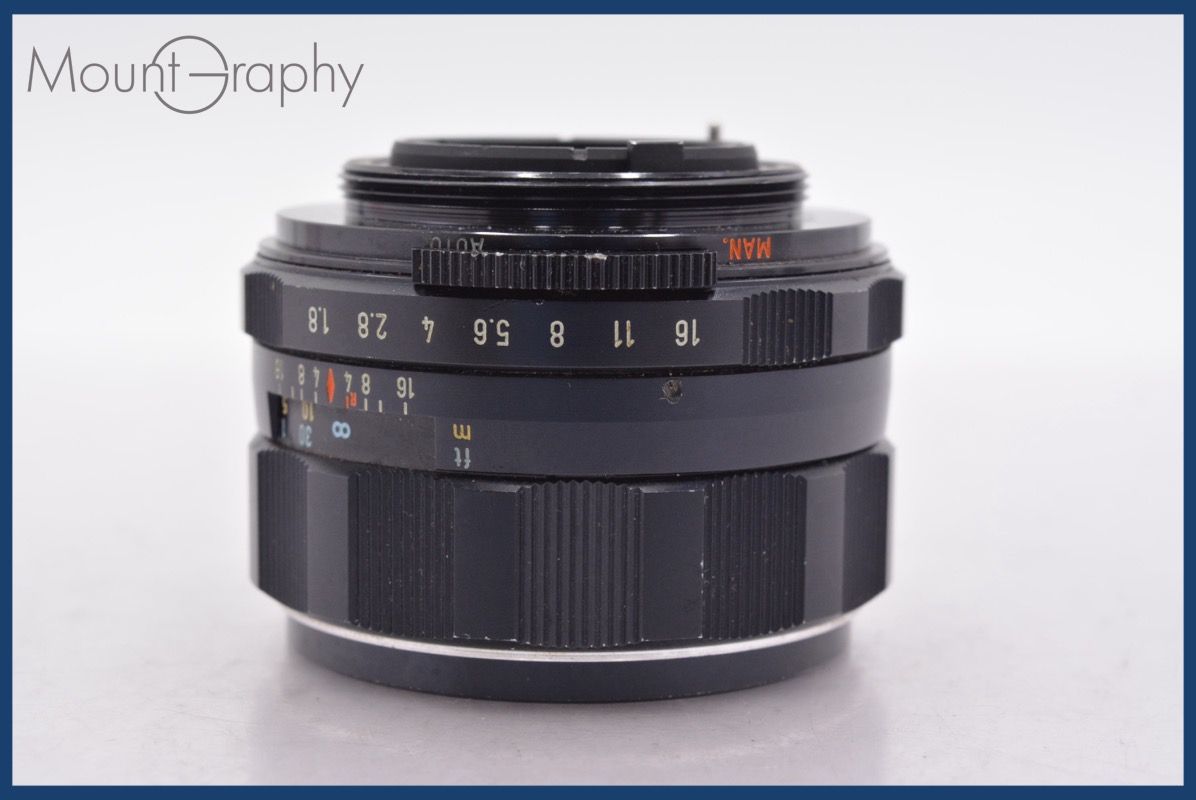 上 ペンタックス PENTAX Super Multi Coated TAKUMAR 55 mm F 1 8 前後キャップ レンズフィルター付 同梱無料 am 2319