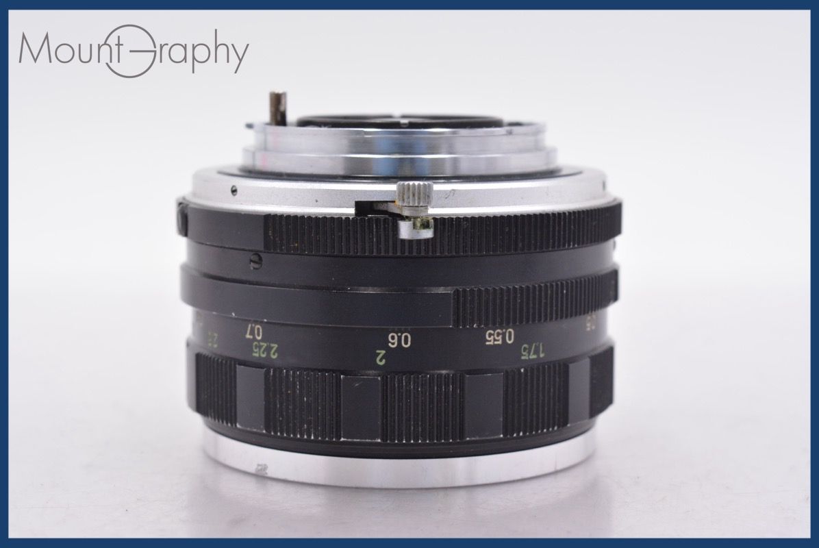 ミノルタ MINOLTA AUTO ROKKOR PF 55 mm F 1 8 前後キャップ レンズフィルター付 同梱無料 am 2321