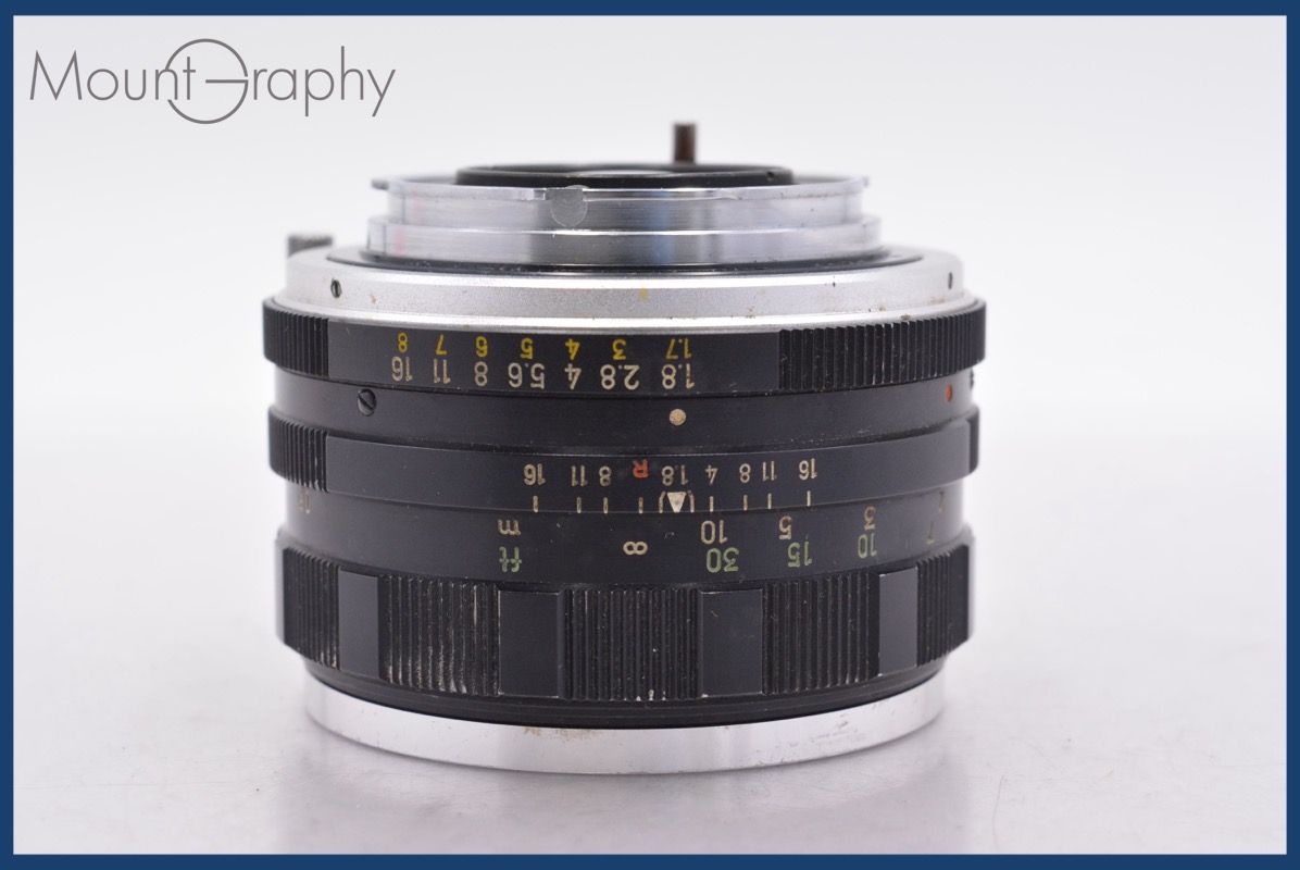 ☆良品☆ ミノルタ MINOLTA アウトレット AUTO ROKKOR-PF 55mm F1.8