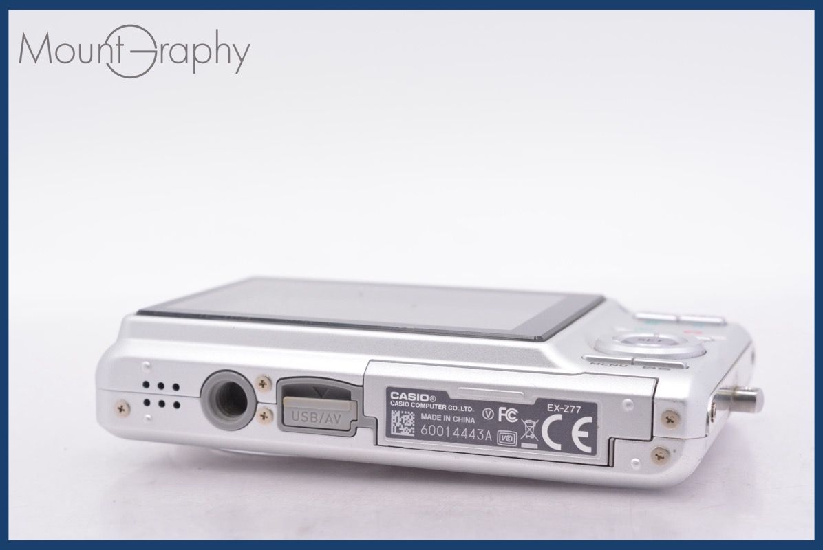 小売業者 カシオ CASIO EXILIM EX-Z77 3x ☆完動☆同梱無料 #am2338