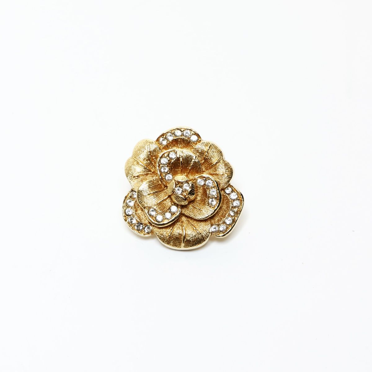 Christian Dior　ブローチ　中古 Christian Dior クリスチャンディオール ブローチ フラワー ピン