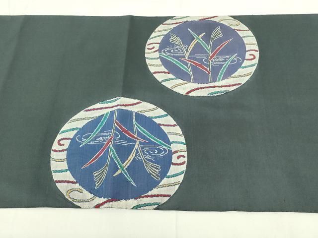 平和屋着物◎太鼓柄袋帯 芒文 正絹 逸品 DAAZ9254qp - メルカリ
