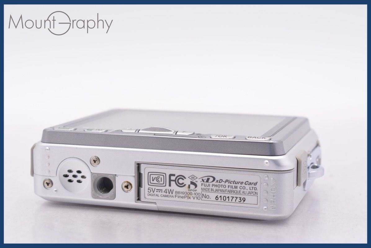 富士フィルム FUJIFILM FinePix V10 3.4x バッテリー付属 ☆完動☆同梱