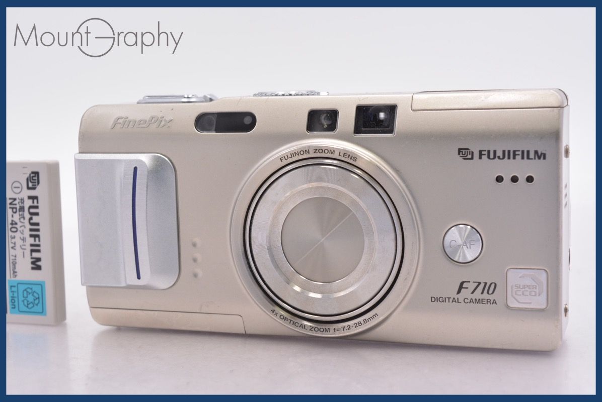 ☆極上美品☆ 富士フィルム FUJIFILM FinePix F710 4x ☆完動☆同梱