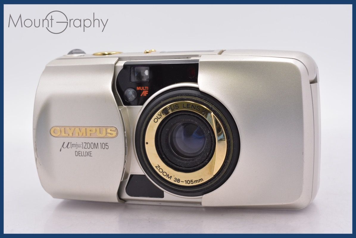 オリンパス OLYMPUS μ ZOOM 105 DELUXE 38 mm 同梱無料 am 2394