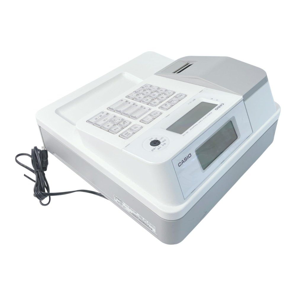 カシオ レジスター 4部門 小型ドロア SE-G2-WE ホワイト - メルカリ