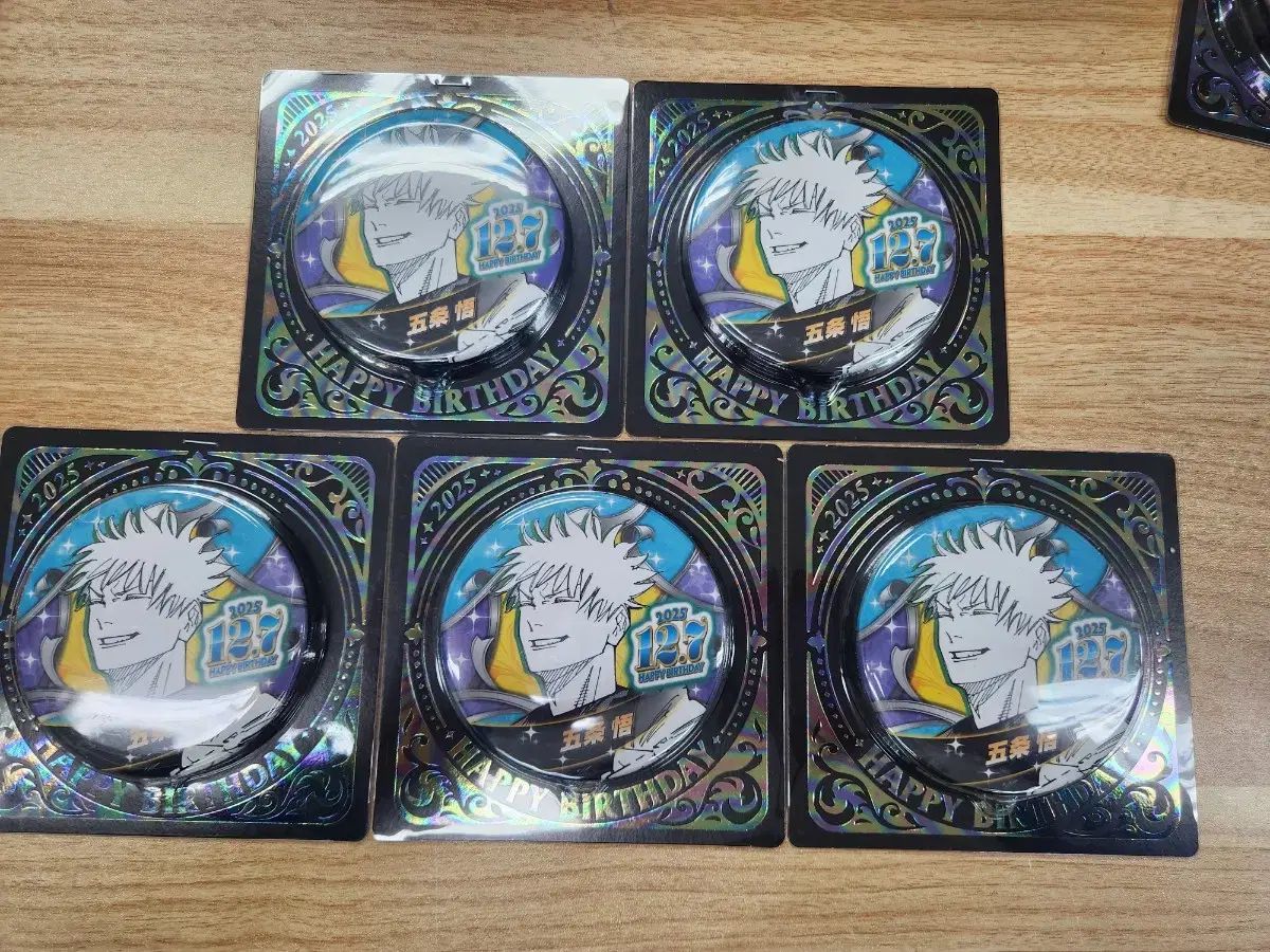 JUMP SHOP 呪術廻戦 2025 Birthday 缶バッジ 五条 五条 悟 - メルカリ