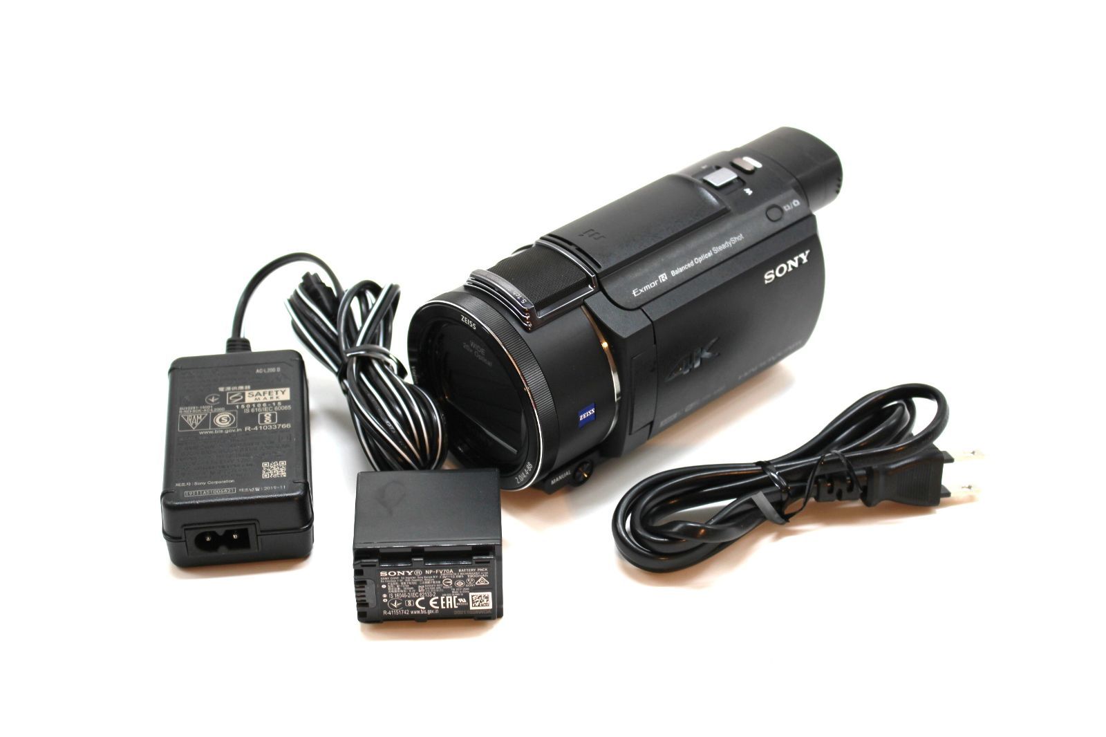 上品 SONY Handycam FDR AX 60 ブラック 26901