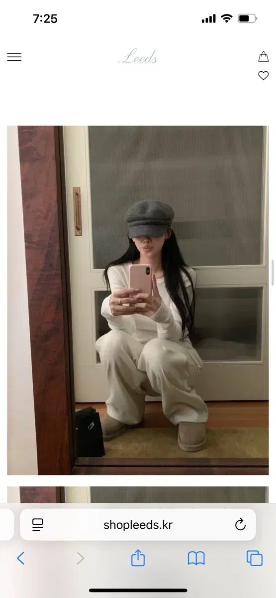 Leeds The wish リズ ツイード カーペンター アイボリー