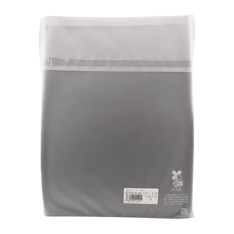 LALA Grant Drainage レナージュ スパッツ II ブラック×ブラック 70