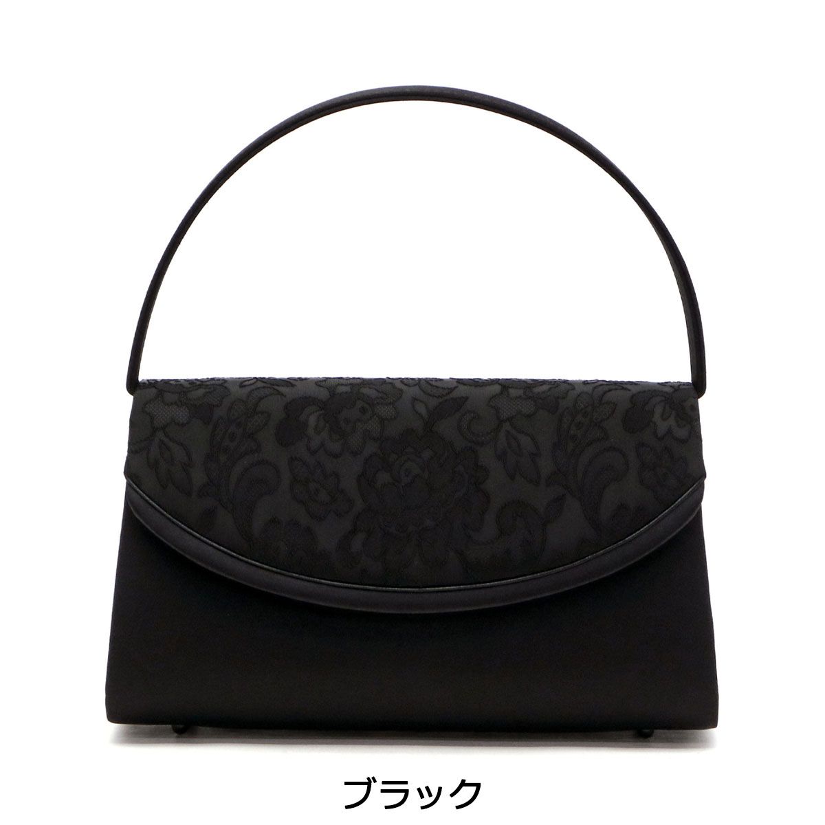 岩佐 フォーマルバッグ IWASA イワサ ブラックフォーマル バッグ セット 袱紗付き 黒 冠婚葬祭 レディース 8757 s ブラック