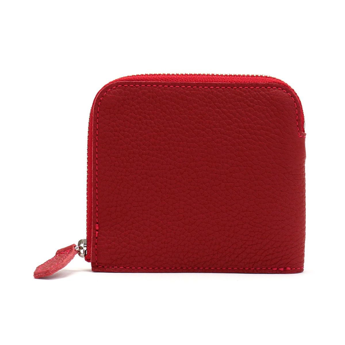 【人気セール，HOT】 フォルテン 財布 FORTEN 二つ折り財布 メンズ レディース 薄い 本革 SHRUNKEN CALF SMART WALLET 別注 com-ono FRT0001 レッド(20) 二つ折り財布