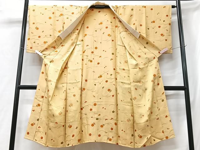 平和屋着物●長襦袢　無双仕立て　手描き　夢咲衣　暈し染め　金彩　正絹　逸品　CABA8340ut 平和屋着物○長襦袢 無双仕立て 手描き 夢咲衣 暈し染め 金彩 正絹