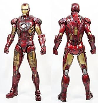 【中古】ホットトイズ(Hot Toys) ムービー・マスターピースアベンジャーズ1/6スケールフィギュアアイアンマンマーク7（戦闘ダメージ版）（のみトイサピエ