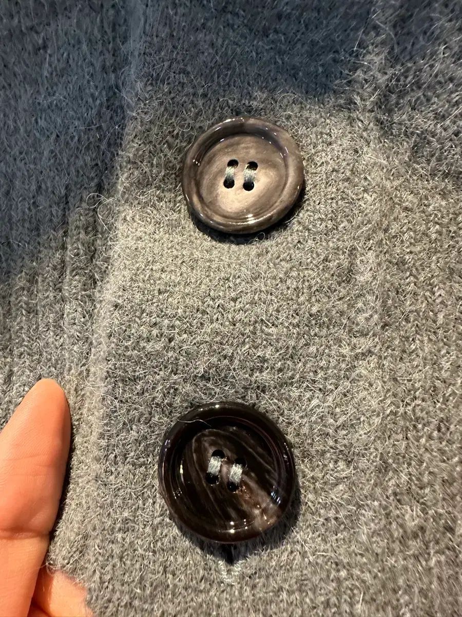 アルパカ カーディガン