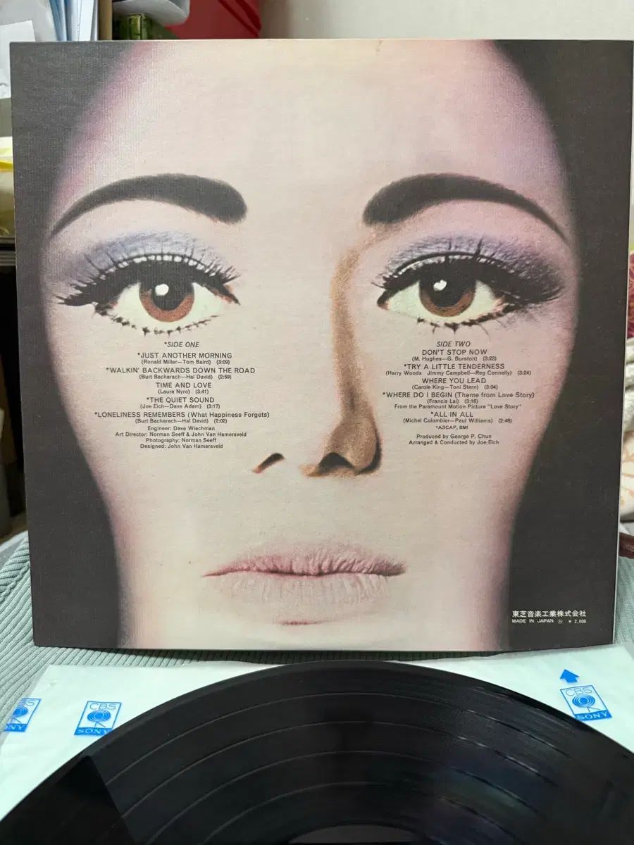  日本 LP Liz Damon ー 1971 年 早い その他 楽器 機材