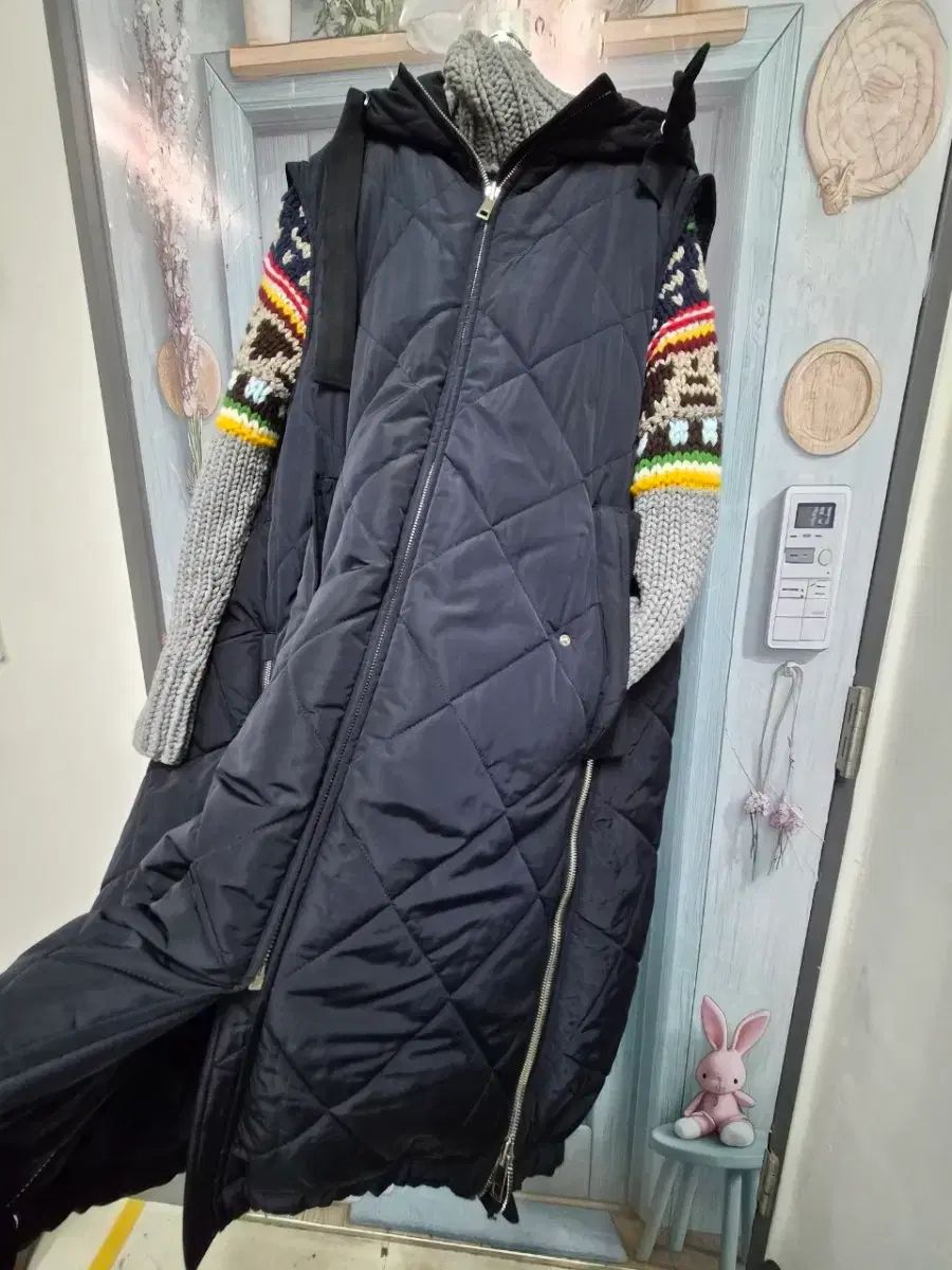 キルティング Long ロング ダウン ベスト