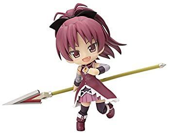 【中古】（非常に良い）コトブキヤ キューポッシュ 魔法少女まどか☆マギカ 佐倉杏子 ノンスケール PVC製 塗装済み可動フィギュア 中古】（非常に良い）コトブキヤ キューポッシュ 魔法少女まどか