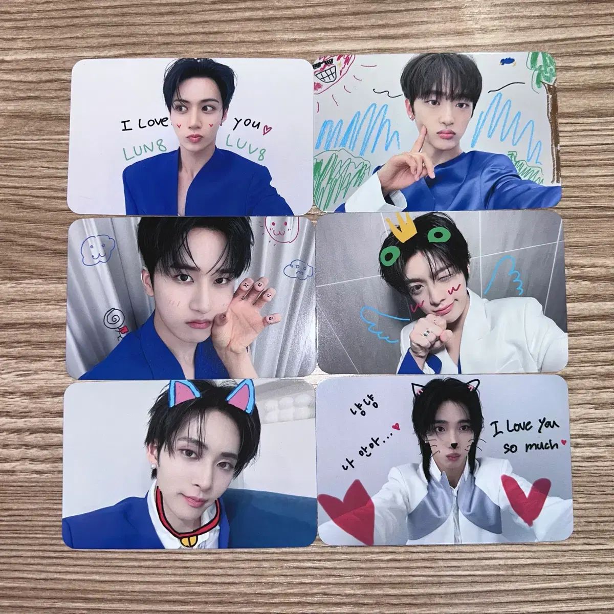 cosmosy サノク 公開番組 特典トレカ セット LUN8(ルネイト) 公開番組 サノク トレカ まとめ - メルカリ