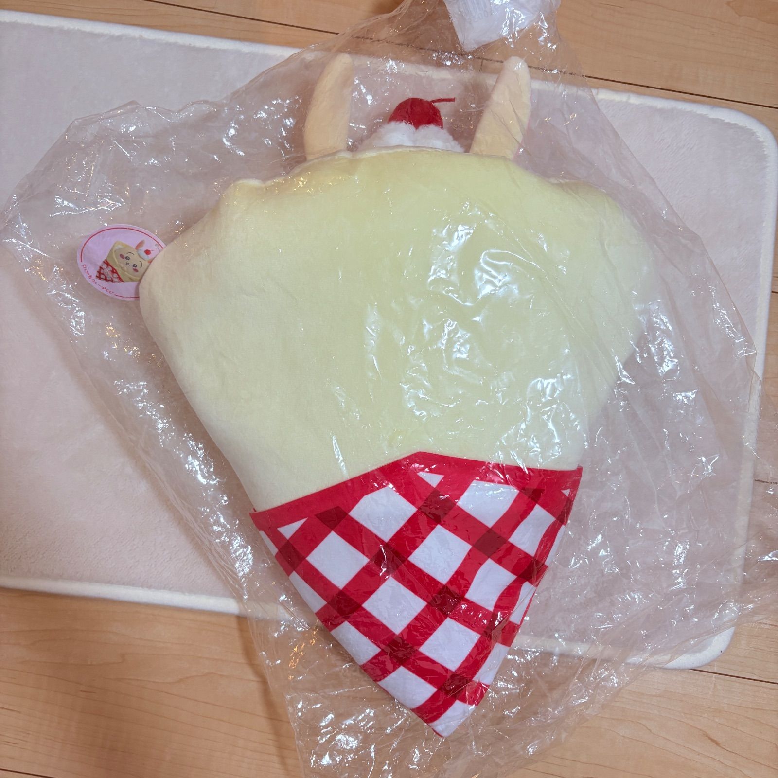 ちいかわ クレープくじ A賞 うさぎ BIGクレープな抱っこぬいぐるみ