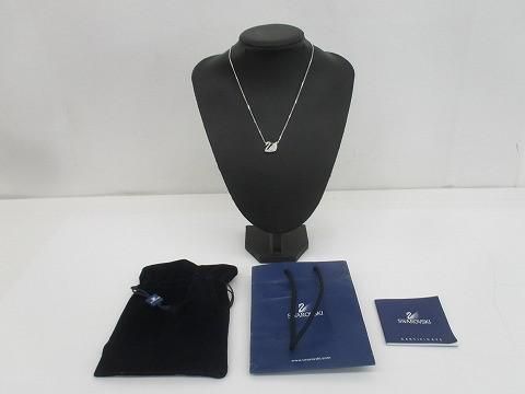 スワロフスキー クリスタル ペンダント ネックレス スワン 白鳥 1802295 レディース