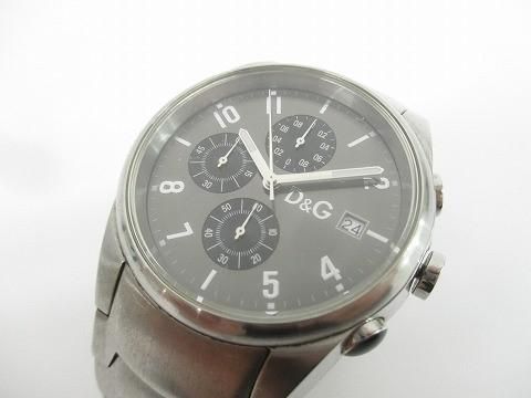 訳あり ドルチェ＆ガッバーナ D&G TIME 腕時計 サンドパイパー