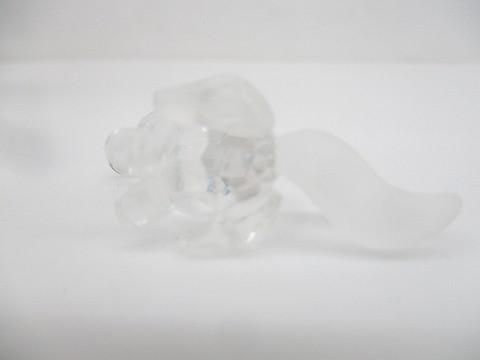 良品 スワロフスキー SWAROVSKI クリスタル キツネ きつね 置物