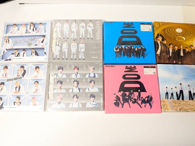 CD Snow Man アルバム 初回盤 8点セット Snow Mania S1 / Snow Labo