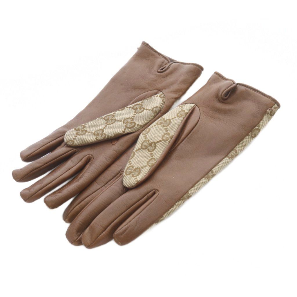 グッチ GUCCI 22AW 603635 3SAAH 金ビット GG柄 レザー×キャンバス