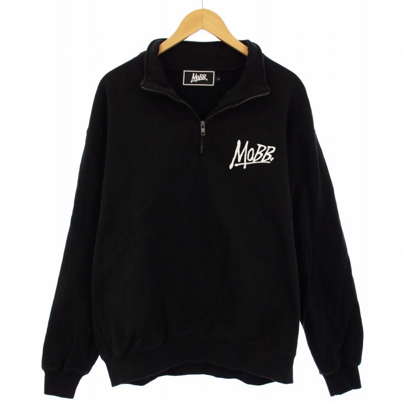 モブ MOBB OG MAGNUM HALF ZIP SWEAT スウェット トレーナー ハーフ