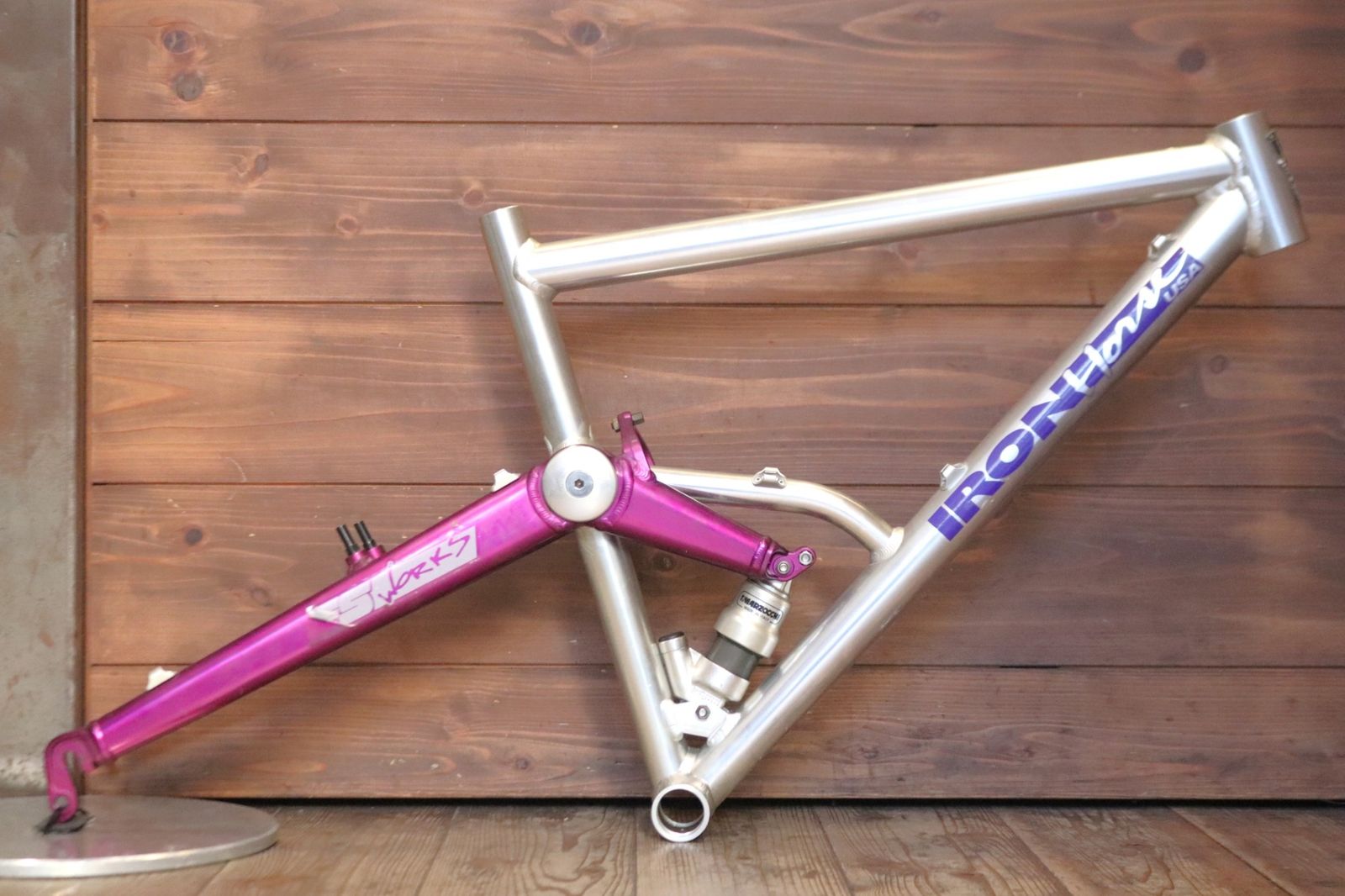 アイアンホース IRON HORSE FS WORKS アルミ MTB マウンテンバイク フレームセット