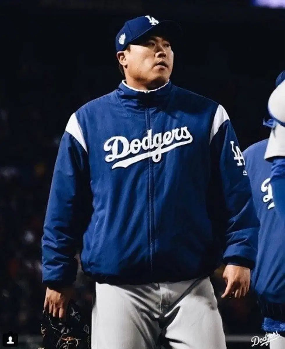 マジェスティック LAドジャーズ ジャケット サーマベース