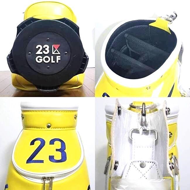  23区GOLF ONWARD ニジュウサンク キャディバック 23区ゴルフバック キャディバックカバー カートバッグ ゴルフバッグ キャディバッグ ゴルフ